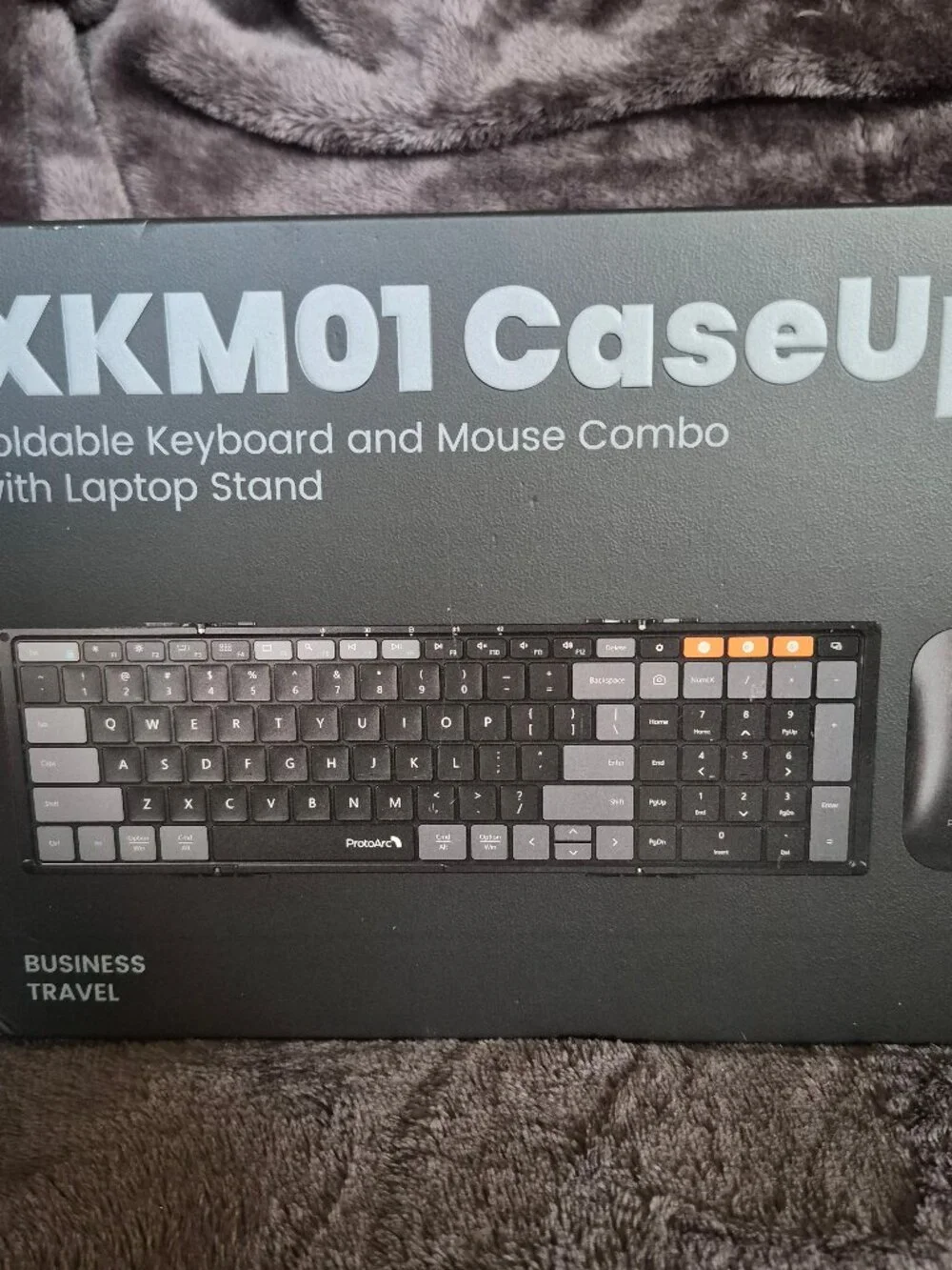ProtoArc XKM01 CaseUp Foldable Keyboard, Mouse And Stand